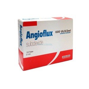 Ангіофлюкс (Angioflux), ампули 600 ЛЕ\2мг, №10