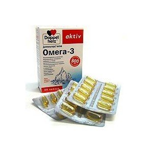 Доппельгерц Актив Омега-3, капсули, №80