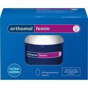 Ортомол femin, капсули, 30 днів, №60