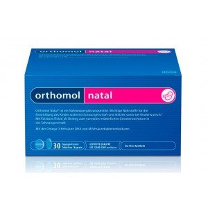 Ортомол Natal, капсули 30 днів.