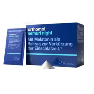Ортомол Orthomol Nemuri night ( пакетики з гранулами) здоровий сон, №30