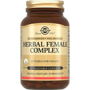 Трав'яний комплекс для жінок Solgar Herbal Female Complex вег. капсули, №50