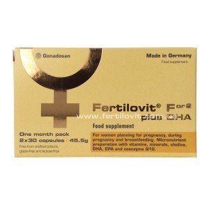 Фертіловіт/Fertilovit F or 2 плюс ДГК (DHA) , капсули, №60