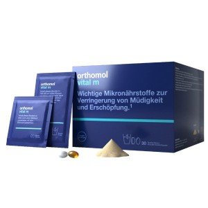 Ортомол vital m апельсин, грананули для чоловіків, 15 днів.
