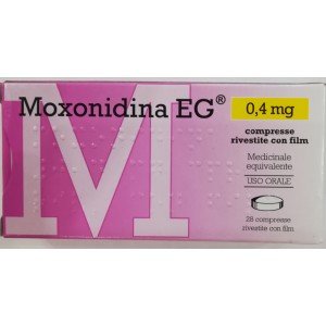 Моксонідин EG (moxonidinum), табл. 0,4 мг, №28
