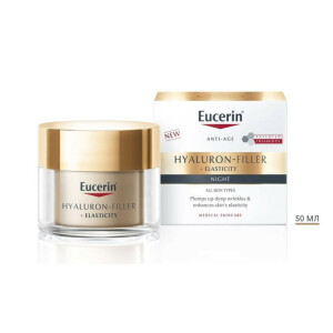 Eucerin Гіал-Філлер Еластісіті нічний антивік. крем для шкіри, 50 мл