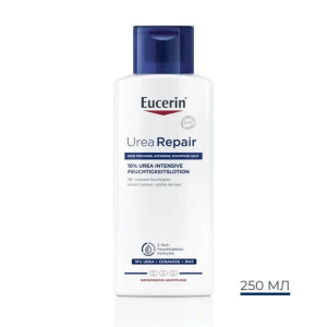 Eucerin 10% Urea Repair Зволожуючий лосьйон для дуже сухої шкіри тіла, 250 мл
