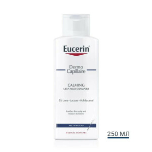 Eucerin ДермоКапіляр. Заспокоюючий шампунь для сухої та подразненої шкіри голови, 250 мл
