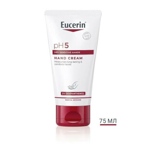 Eucerin, крем ph5 для гіперчутливої шкіри рук, 75мл