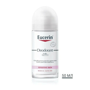 Eucerin Антиперспірант роликовий 24 години захисту для гіпер-чутливої шкіри, 50мл