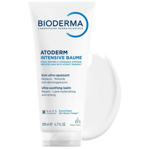 Bioderma Atoderm Інтенсив Бальзам для обличчя та тіла для сухої атопічної шкіри, 200 мл