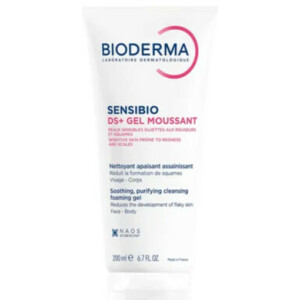 Bioderma Sensibio DS+ Гель очищуючий для обличчя та тіла для чутливої шкіри, 200 мл