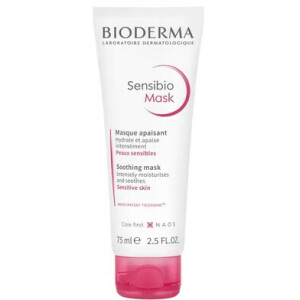 Bioderma Sensibio Маска зволожуюча для обличчя, для чутливої шкіри, 75 мл