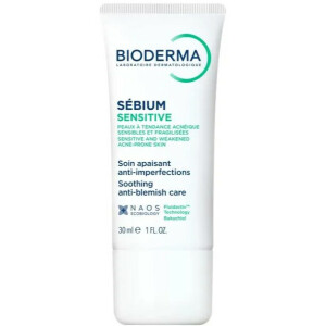 Bioderma Sebium Sensitive Крем для обличчя для схильної до акне шкіри, 30 мл