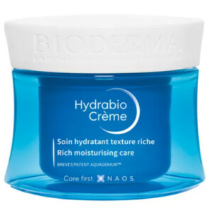 Bioderma Hydrabio Rich Крем для обличчя насичений зволожуючий для чутливої зневодненої шкіри, 50 мл