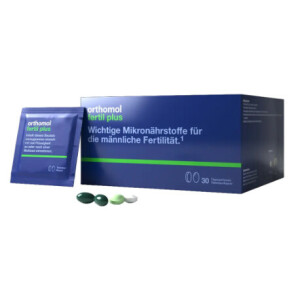 Ортомол Orthomol Fertil Plus (капсули-таблетки) для поліпшення чоловічої репродуктивної функції, 30 днів