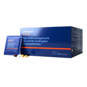 Ортомол Orthomol Immun (капсули-таблетки) для відновлення імунної системищ, 30днів