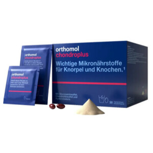 Ортомол Orthomol Chondroplus (гранули-капсули) підтримка суглобів, 30 днів