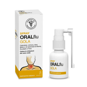 СПРЕЙ ДЛЯ ГОРЛА ORALflu для захисту горла від подразнення, 20 мл флакон