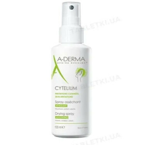 A-Derma Cytelium Спрей для шкіри обличчя і тіла заспокійливий, 100 мл