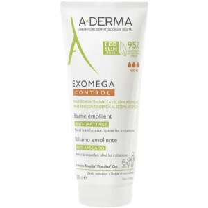 A-Derma Exomega Control бальзам для обличчя та тіла пом'якшувальний зволожуючий, 200 мл
