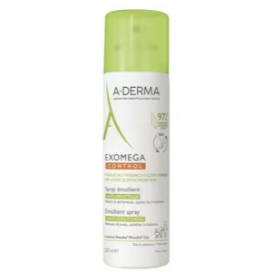 A-Derma Exomega Control Emollient Spray спрей-емолент для зменшення свербежу, 200 мл
