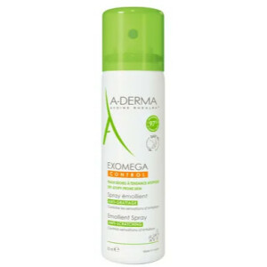 A-Derma Exomega Control Emollient Spray спрей-емолент для зменшення свербежу, 50 мл
