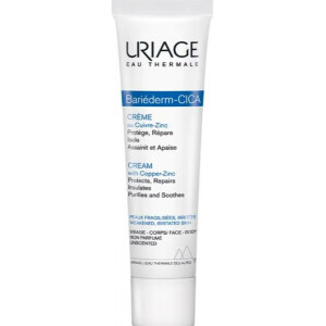 URIAGE BARIEDERM-CICA крем з міддю і цинком для обличчя, 40 мл