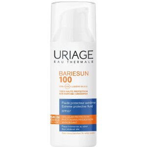 URIAGE BARIESUN 100 захисний флюїд для гіперчутливої та інтолератної шкіри SPF50+екстрем, 50 мл