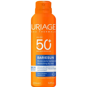 URIAGE BARIESUN Зволожуючий сонцезахисний спрей-димка для тіла SPF 50+, 200 мл
