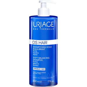 URIAGE DS HAIR М'який балансуючий шампунь для чутливої шкіри голови, 500 мл