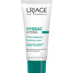 URIAGE HYSEAC гідра відновлюючий заспокійливий догляд для шкіри висушеної та подразненої лікуванням акне, 40 мл