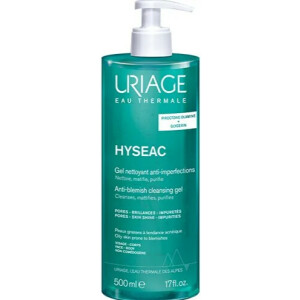 URIAGE HYSEAC м'який очищуючий гель для обличчя та тіла, 500 мл