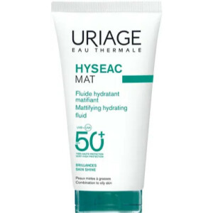 URIAGE HYSEAC сонцезахисний флюїд із зволожуючим ефектом SPF 50+, 50 мл