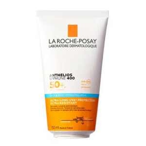 La Roche-Posay Anthelios  UVMune 400 Молочко SPF50+ сонцезахисне водостійке зволожувальне для дітей та дорослих, 150 мл