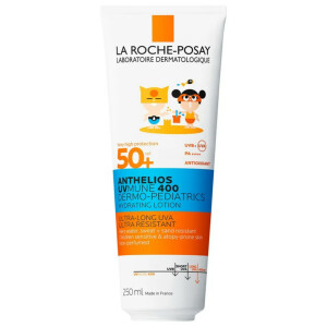 La Roche-Posay Anthelios UVMune 400 Dermo-Pediatrics SPF50+ Молочко сонцезахисне водостійке зволожувальне для чутливої шкіри дітей, 250 мл