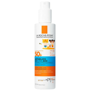 La Roche-Posay Anthelios SPF50+ UVMune 400 Dermo-Pediatrics Спрей сонцезахисний легкий для чутливої та схильної до подразнень шкіри дітей, 200 мл
