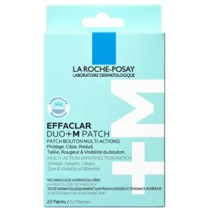 La Roche-Posay Effaclar Duo+ M Патчі гідроколоїднімультифункціональні для зменшення розмірів та видимості недоліків шкіри обличчя, 22 шт