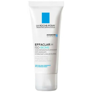 La Roche-Posay Effaclar H Iso-Biome Крем для обличчя відновлюючий заспокійливий для зневодненої чутливої шкіри схильної до недоліків, 40 мл