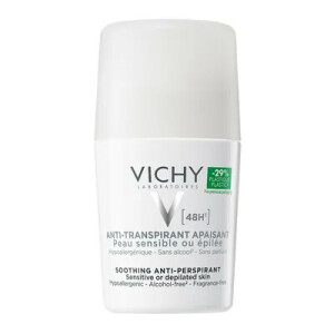 Vichy 48h Sensitive Дезодорант-антиперспірант кульковий для чутливої шкіри, 50 мл