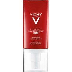 Vichy LiftActiv Specialist Collagen SPF25 Крем-догляд для обличчя антивіковий для корекції зморшок та контуру обличчя для всіх типів шкіри, 50 мл