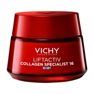 Vichy LiftActiv Collagen Specialist 16 Крем нічний антивіковий з ко-бондинг технологією для корекції 16 ознак старіння шкіри, 50 мл