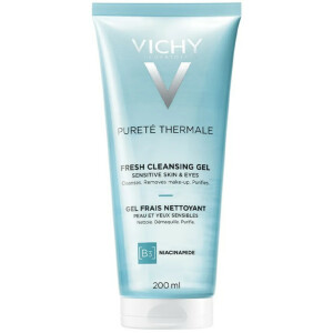 Vichy Purete Thermale Гель для вмивання освіжаючий очищуючий для всіх типів шкіри, навіть чутливої, 200 мл