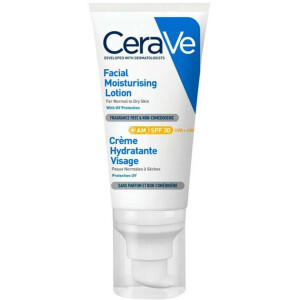 CeraVe SPF30 Крем для обличчя денний для нормальної та сухої шкіри, 52 мл