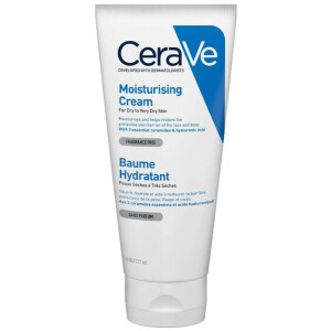 CeraVe Крем для обличчя та тіла зволожуючий для сухої та дуже сухої шкіри, 177 мл
