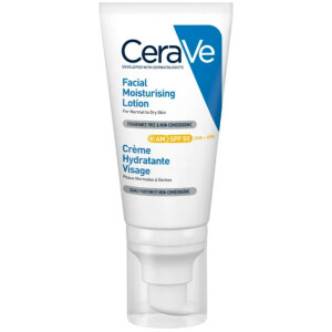CeraVe SPF50 Крем для обличчя легкий зволожуючий для нормальної та сухої шкіри, 52 мл