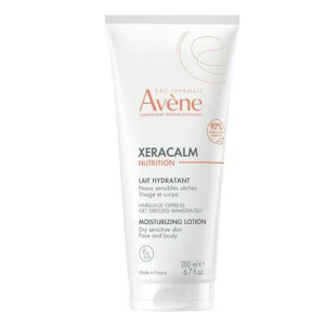 Avene XeraCalm Nutrition Молочко для обличчя і тіла зволожувальне для чутливої та дуже сухої шкіри, 200мл