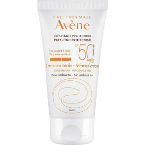 Avene Крем сонцезахисний SPF50+ мінеральний для гіперчутливої шкіри, 50мл