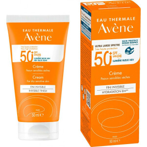 Avene Крем сонцезахисний для сухої чутливої шкіри SPF 50+, 50мл